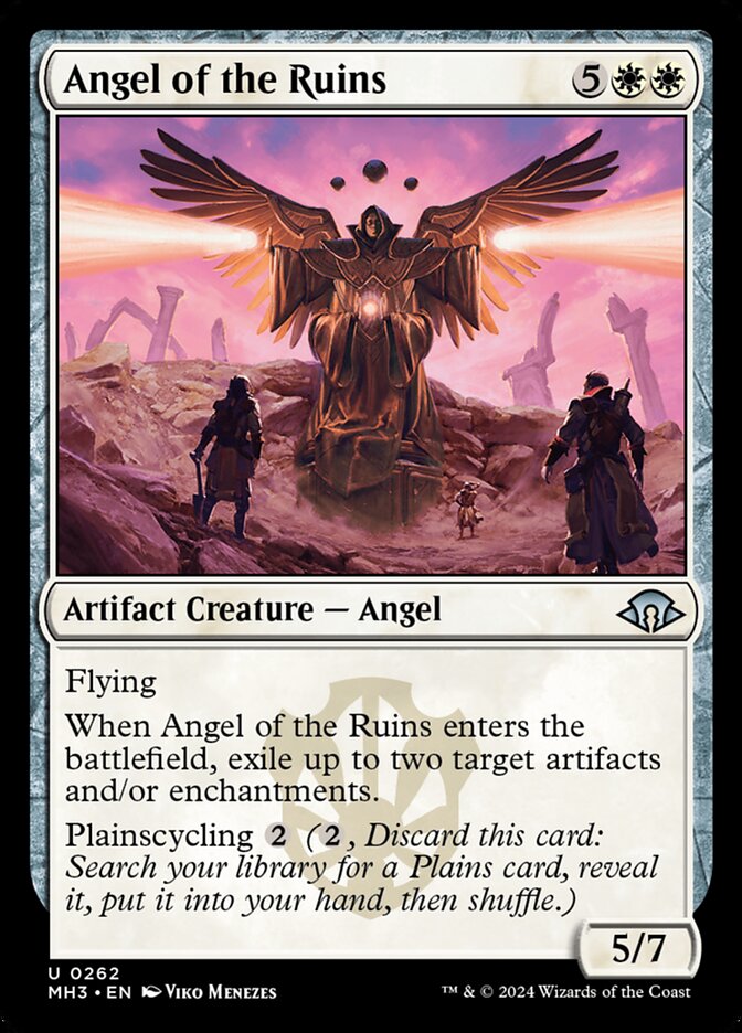 Angel of the Ruins – Uncommon Magic: The Gathering card from Modern Horizons 3 (#262)