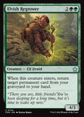 Elvish Regrower – Uncommon Magic: The Gathering card from Foundations (#104)