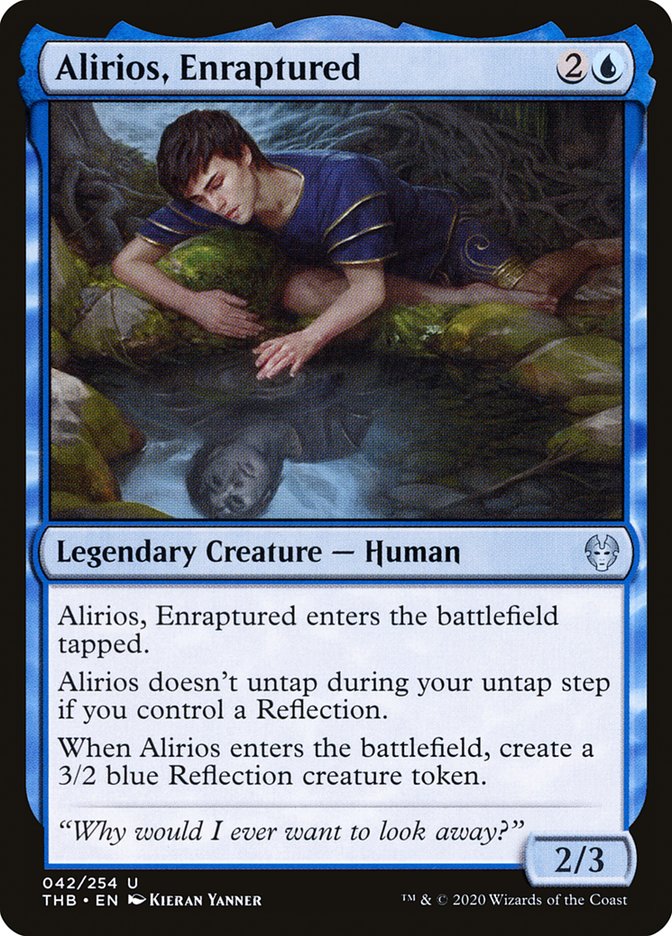Alirios, Enraptured – Uncommon Magic: The Gathering card from Theros Beyond Death (#42)