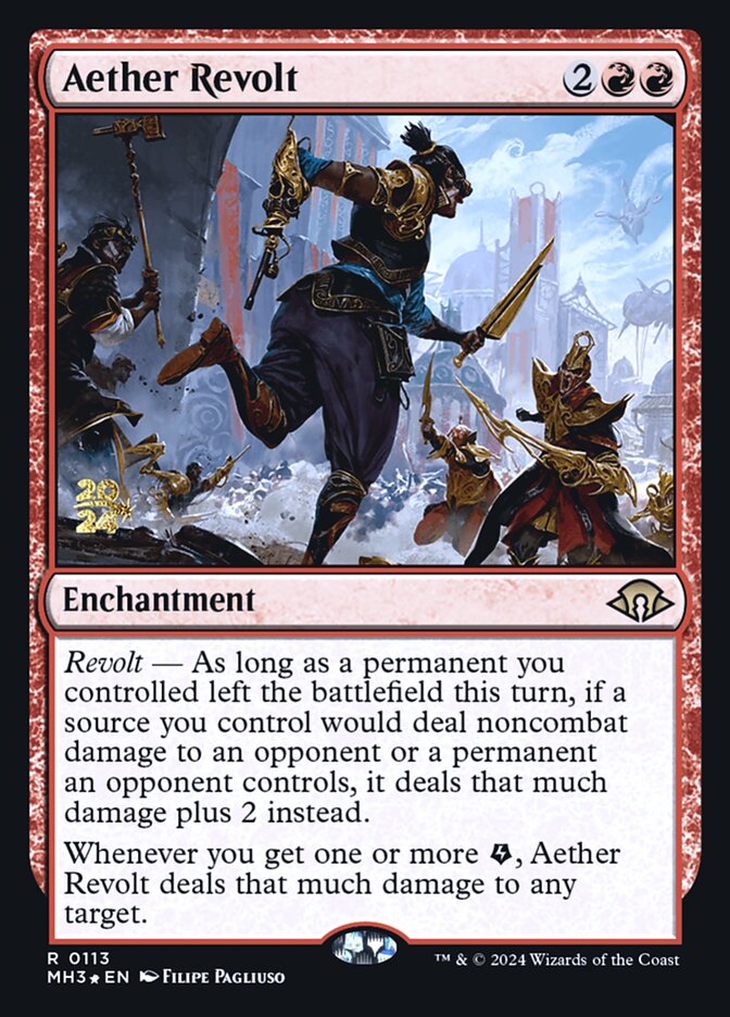 Aether Revolt – Rare Magic: The Gathering card from Modern Horizons 3 Promos (#113s)