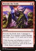 Provoke the Trolls – Uncommon Magic: The Gathering card from Kaldheim (#144)