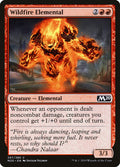 Wildfire Elemental – Common Magic: The Gathering card from Core Set 2020 (#297)