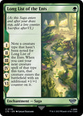 Long List of the Ents – Uncommon Magic: The Gathering card from The Lord of the Rings: Tales of Middle-earth (#174)