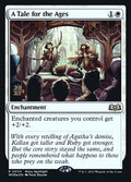 A Tale for the Ages – Rare Magic: The Gathering card from Wilds of Eldraine Promos (#34s)