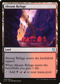 Akoum Refuge – Uncommon Magic: The Gathering card from Commander 2017 (#233)