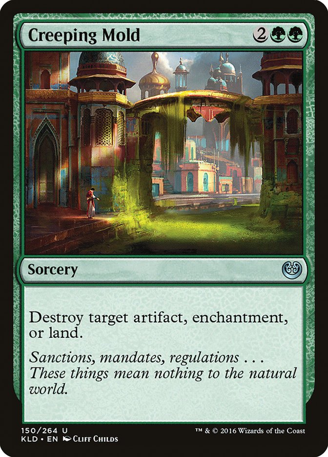 Creeping Mold – Uncommon Magic: The Gathering card from Kaladesh (#150)