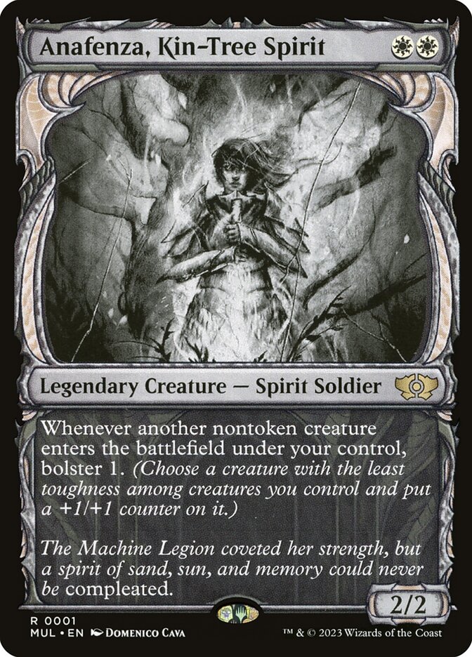 Anafenza, Kin-Tree Spirit – Rare Magic: The Gathering card from Multiverse Legends (#1)