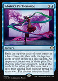 Abstract Performance – Rare Magic: The Gathering card from Secrets of Strixhaven Commander (#17)