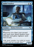 Jaded Analyst – Common Magic: The Gathering card from Murders at Karlov Manor (#62)