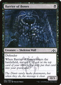 Barrier of Bones – Common Magic: The Gathering card from Guilds of Ravnica (#61)