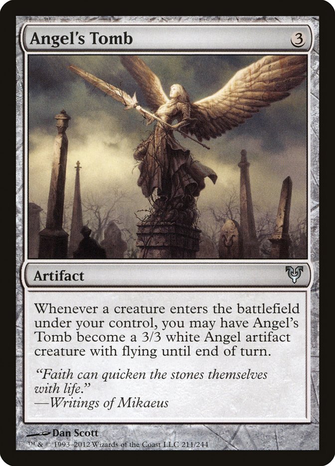 Angel's Tomb – Uncommon Magic: The Gathering card from Avacyn Restored (#211)