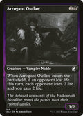 Arrogant Outlaw – Common Magic: The Gathering card from Innistrad: Double Feature (#84)