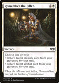 Remember the Fallen – Common Magic: The Gathering card from Double Masters (#27)