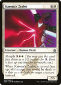 Karona's Zealot – Uncommon Magic: The Gathering card from Masters 25 (#18)