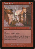 Stone Rain – Common Magic: The Gathering card from Mercadian Masques (#215)