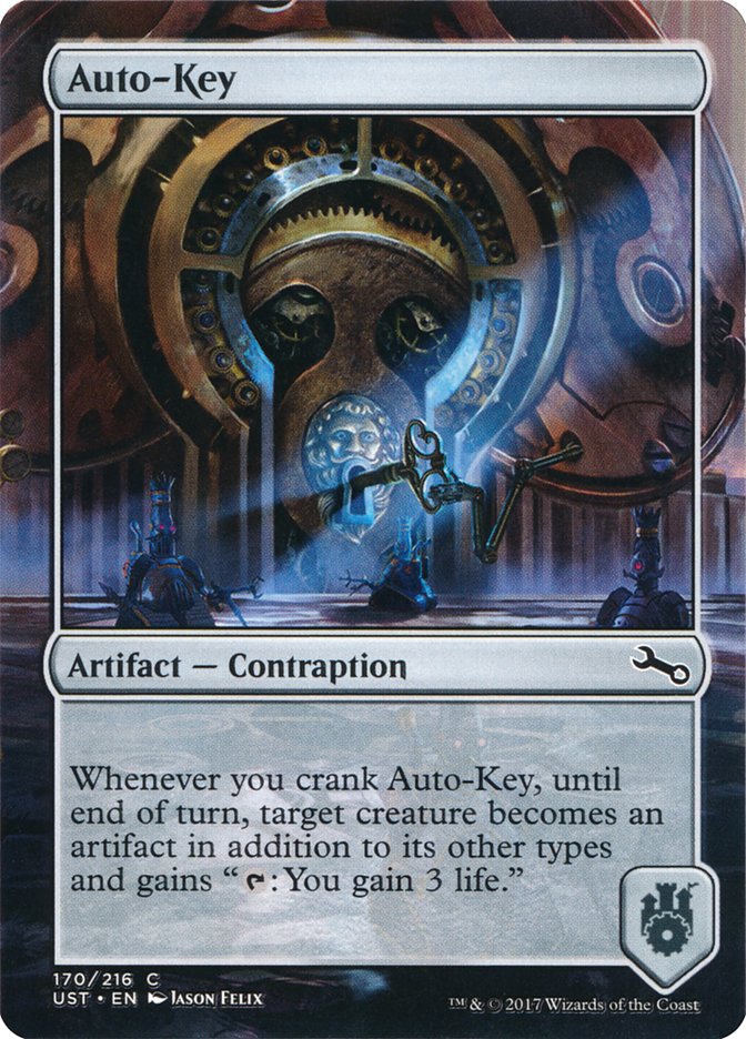 Auto-Key – Common Magic: The Gathering card from Unstable (#170)