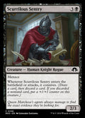 Scurrilous Sentry – Common Magic: The Gathering card from Modern Horizons 3 (#108)
