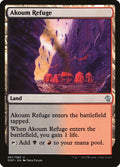 Akoum Refuge – Uncommon Magic: The Gathering card from Duel Decks: Zendikar vs. Eldrazi (#67)
