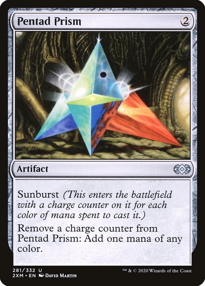 Pentad Prism – Uncommon Magic: The Gathering card from Double Masters (#281)