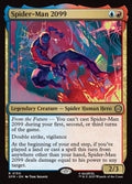 Spider-Man 2099 – Rare Magic: The Gathering card from Marvel's Spider-Man (#150)