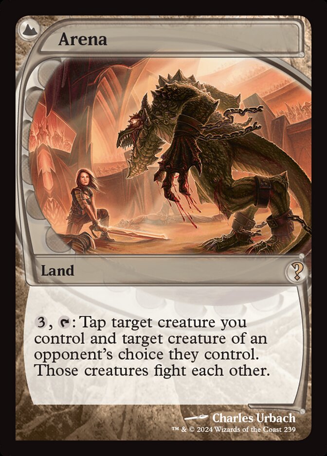 Arena – Rare Magic: The Gathering card from Mystery Booster 2 (#239)