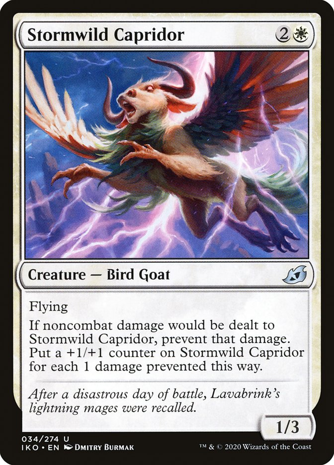 Stormwild Capridor – Uncommon Magic: The Gathering card from Ikoria: Lair of Behemoths (#34)