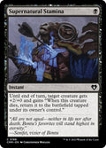 Supernatural Stamina – Common Magic: The Gathering card from Commander Masters (#188)