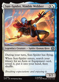 Sun-Spider, Nimble Webber – Uncommon Magic: The Gathering card from Marvel's Spider-Man (#154)
