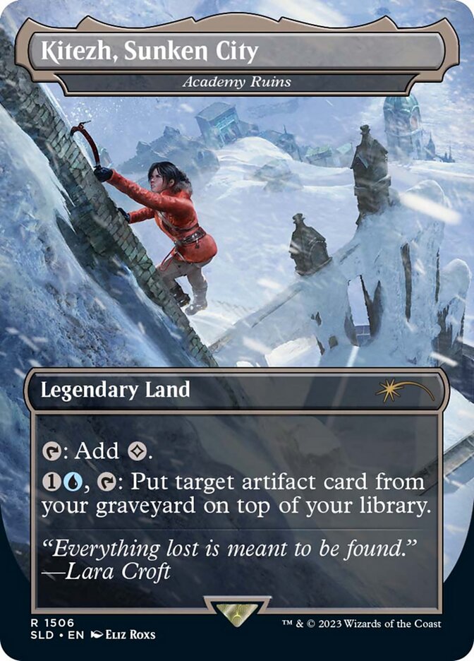 Academy Ruins – Rare Magic: The Gathering card from Secret Lair Drop (#1506)