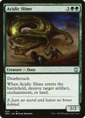 Acidic Slime – Uncommon Magic: The Gathering card from Zendikar Rising Commander (#59)