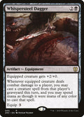 Whispersteel Dagger – Rare Magic: The Gathering card from Zendikar Rising Commander (#5)