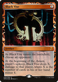 Black Vise – Special Magic: The Gathering card from Kaladesh Inventions (#32)