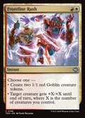 Frontline Rush – Uncommon Magic: The Gathering card from Tarkir: Dragonstorm (#186)