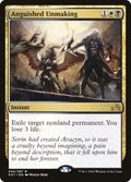 Anguished Unmaking – Rare Magic: The Gathering card from Shadows over Innistrad Promos (#242p)