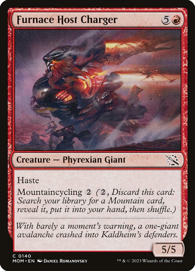 Furnace Host Charger – Common Magic: The Gathering card from March of the Machine (#140)