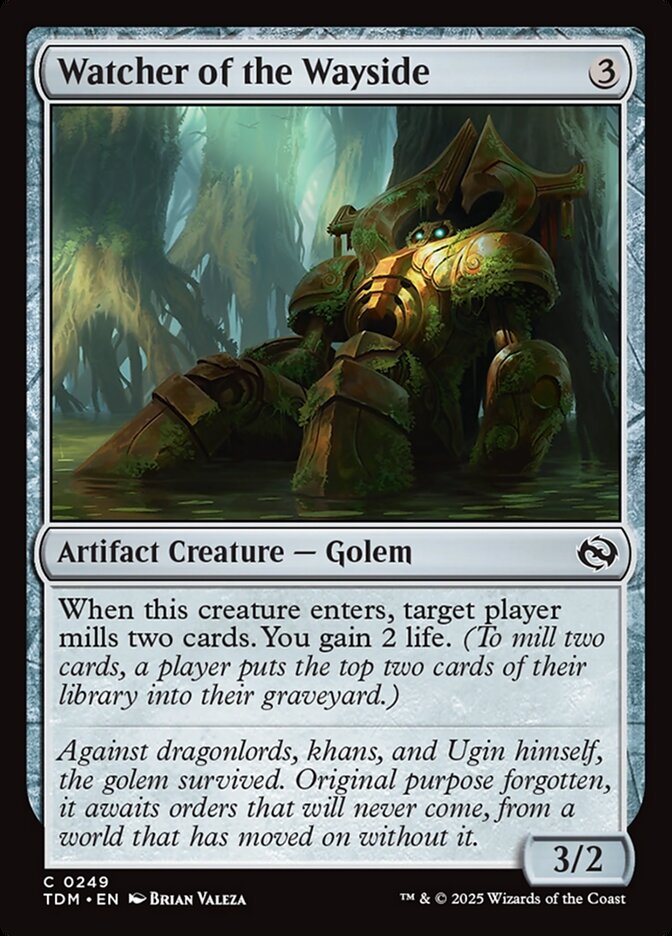 Watcher of the Wayside – Common Magic: The Gathering card from Tarkir: Dragonstorm (#249)