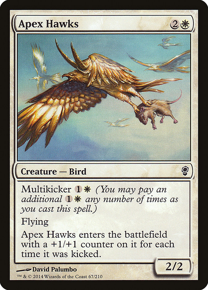 Apex Hawks – Common Magic: The Gathering card from Conspiracy (#67)