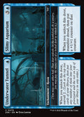 Underwater Tunnel // Slimy Aquarium – Common Magic: The Gathering card from Duskmourn: House of Horror (#79)