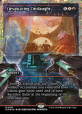 Devastating Onslaught – Mythic Magic: The Gathering card from Edge of Eternities (#387)
