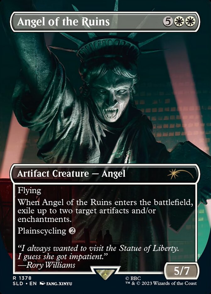Angel of the Ruins – Rare Magic: The Gathering card from Secret Lair Drop (#1378)