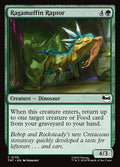 Ragamuffin Raptor – Common Magic: The Gathering card from Teenage Mutant Ninja Turtles (#130)