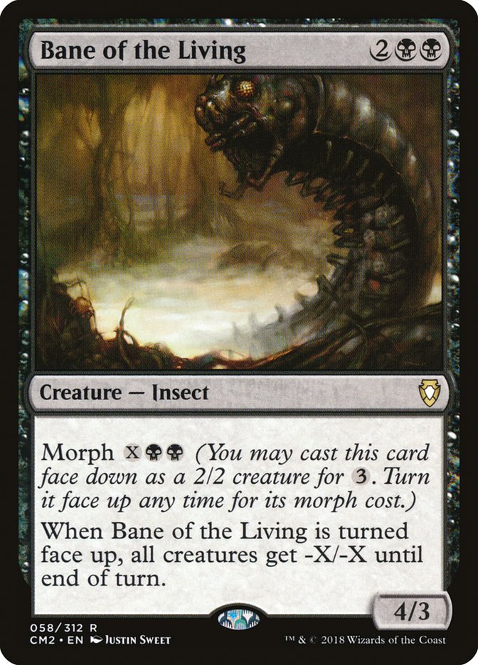 Bane of the Living – Rare Magic: The Gathering card from Commander Anthology Volume II (#58)