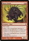 Razor Swine – Common Magic: The Gathering card from New Phyrexia (#92)