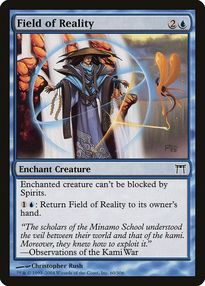 Field of Reality – Common Magic: The Gathering card from Champions of Kamigawa (#60)