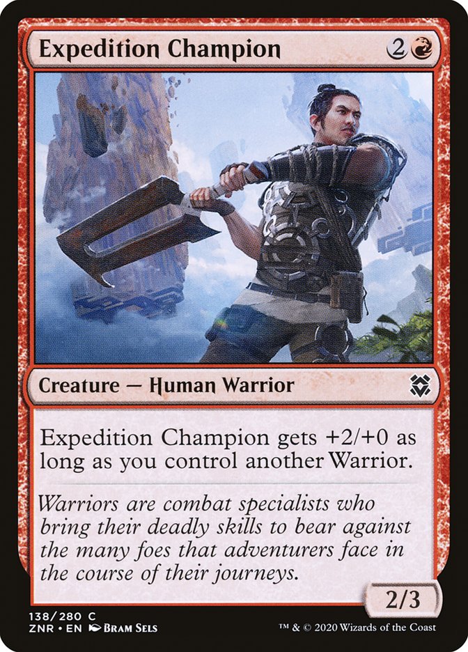 Expedition Champion – Common Magic: The Gathering card from Zendikar Rising (#138)