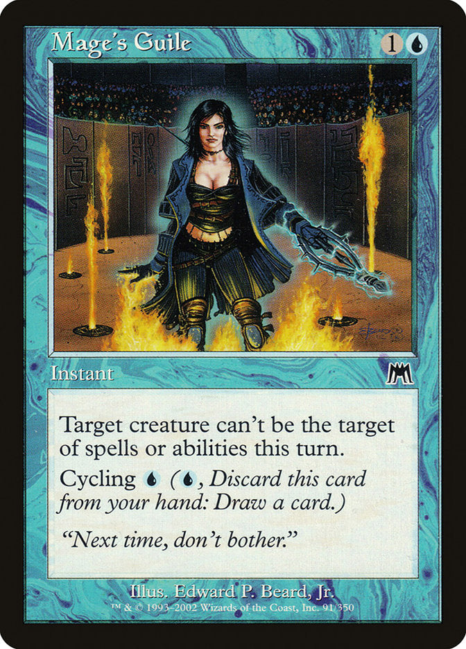 Mage's Guile – Common Magic: The Gathering card from Onslaught (#91)