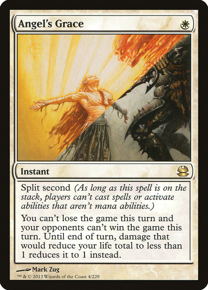 Angel's Grace – Rare Magic: The Gathering card from Modern Masters (#4)