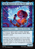 April, Reporter of the Weird – Uncommon Magic: The Gathering card from Teenage Mutant Ninja Turtles (#30)