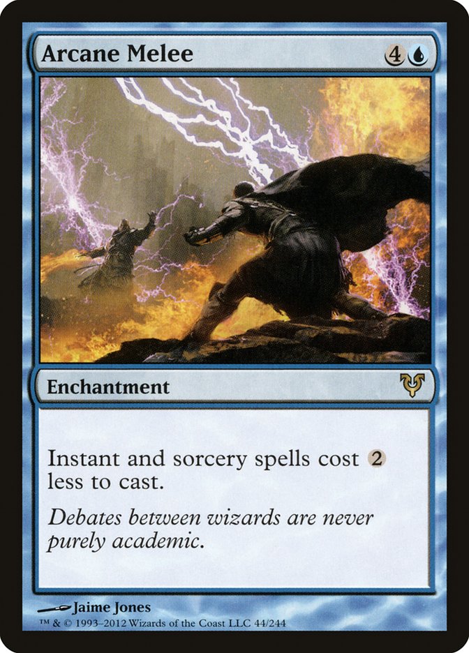 Arcane Melee – Rare Magic: The Gathering card from Avacyn Restored (#44)