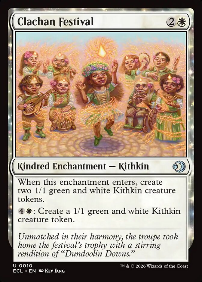 Clachan Festival – Uncommon Magic: The Gathering card from Lorwyn Eclipsed (#10)